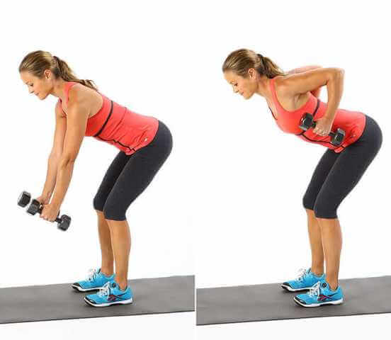 Тренировка с гантелями дома - лучшие упражнения для похудения и укрепления мышц для девушек и женщин