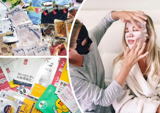 Корейские тканевые маски - косметические средства по уходу за кожей лица на основе уникальной технологии