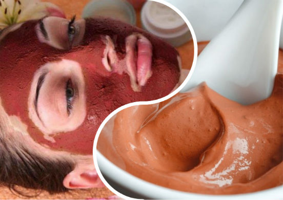 красная глина для чувствительной кожи лица