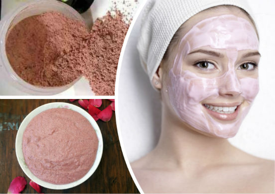 Розовая глина для лица - деликатный уход за кожей в домашних условиях