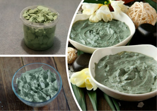 Зеленая глина для лица - эффективное средство для жирной и проблемной кожи